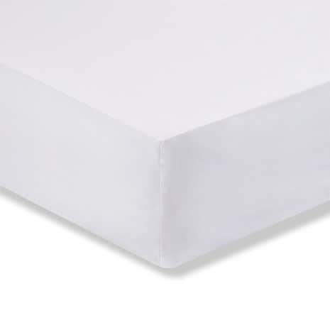 Fogarty Anti Allergy White 32cm Fitted Sheet