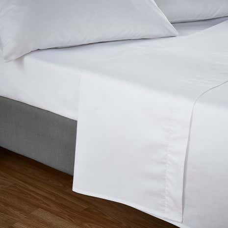 Fogarty Anti Allergy White Flat Sheet