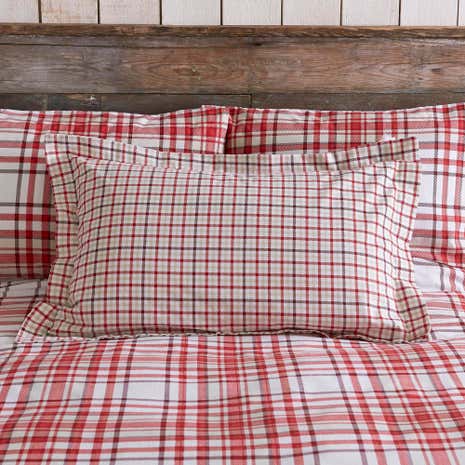 Hartford Red Oxford Pillowcase