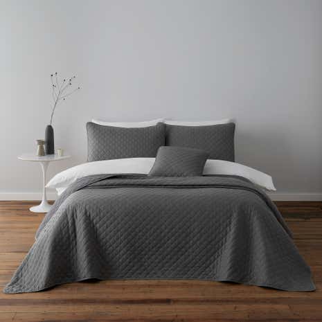 Jasper Grey Square Cushion