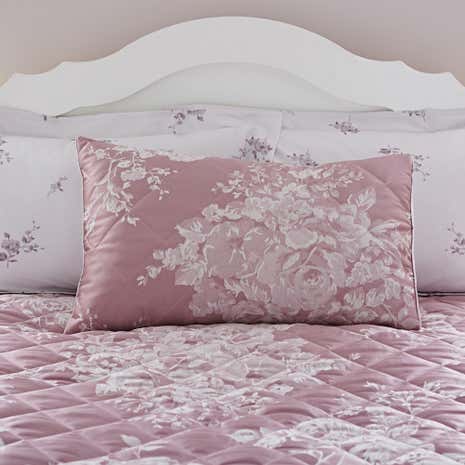 Laura Mauve Jacquard Pillow Sham