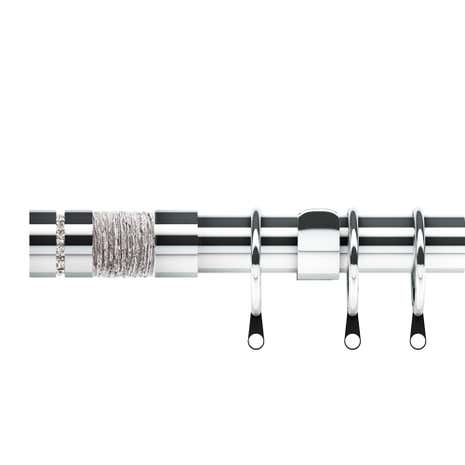 Curtains Ideas 380 cm curtain pole : Holford Barrel Dia. 28mm Extendable Curtain Pole | Dunelm