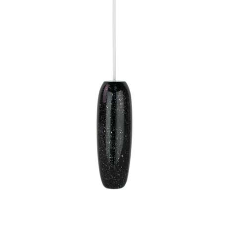 Sparkle Black Resin Light Pull