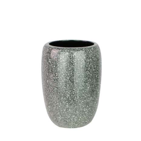 Sparkle Silver Resin Tumbler