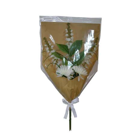 Artificial Cream Delphinium Bouquet