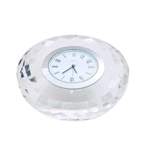 Dorma Cut Glass Clock