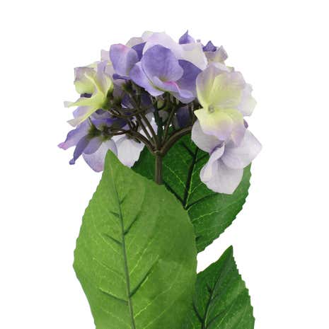 Artificial Purple Hydrangea Stem