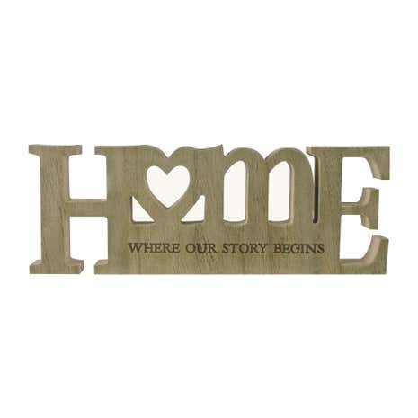 Wooden Home Ornament