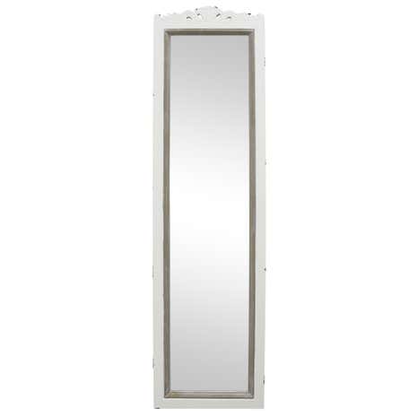 Camille Ivory Cheval Mirror