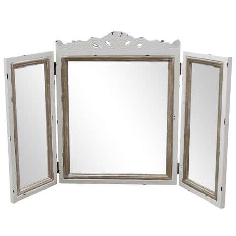 Camille Ivory Dressing Table Mirror
