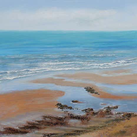 Quiet Beach Canvas