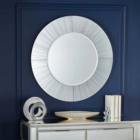 Silver Sparkle Mirror