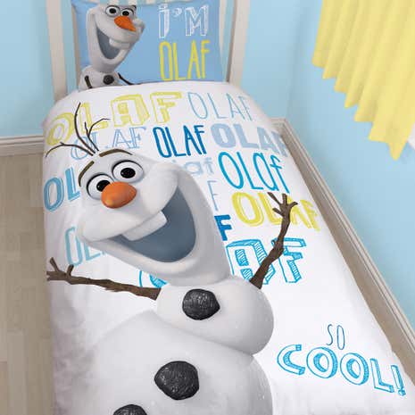 Disney Frozen Olaf Single Duvet Set