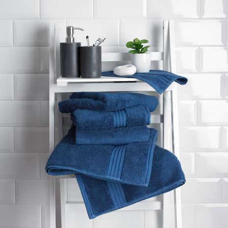 Indigo Egyptian Cotton Towel