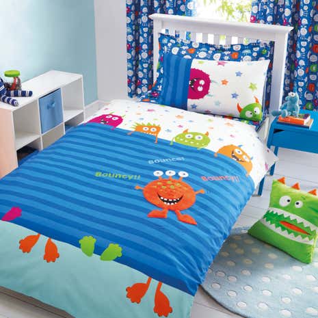 Monsters Single Duvet Cover Set