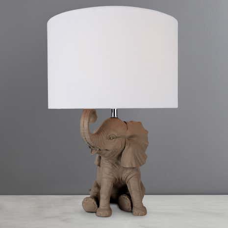Savannah Elephant Table Lamp