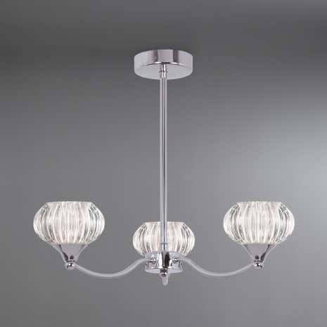Sofia 3-Light Fitting Chrome