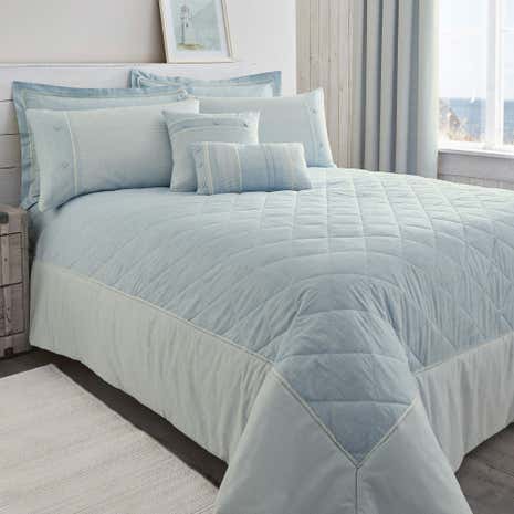 Millie Blue Bedspread