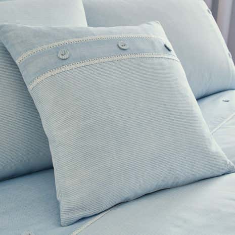 Millie Blue Square Cushion