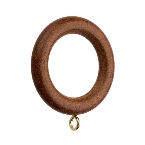 Pack of 6 Oregon Curtain Rings Dia. 28mm