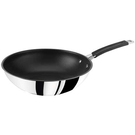Jamie Oliver by Tefal Stainless Steel Classic Wok