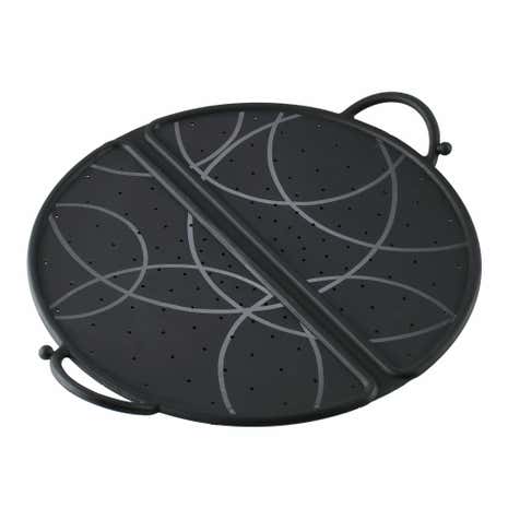 Kuhn Rikon Black Foldable 26cm Splatter Guard