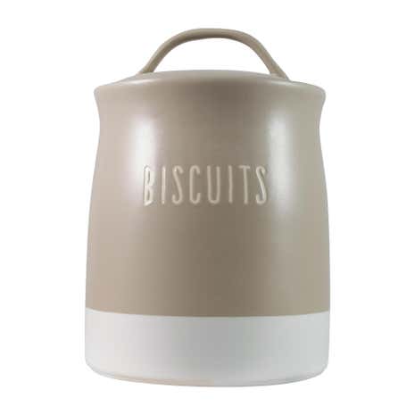 Rustic Romance Dipped Biscuit Canister