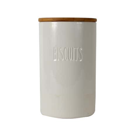 Simplicity Glaze Biscuit Jar