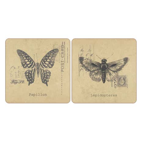 Pack of 4 Butterfly Coasters