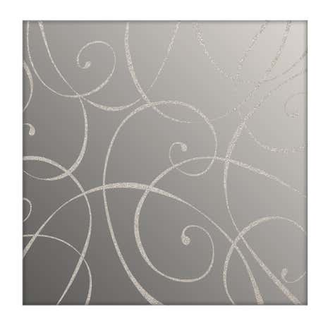 2 Elegant Script Mirrored Placemats