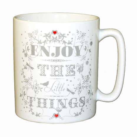 Enjoy the Little Things Pint Mug