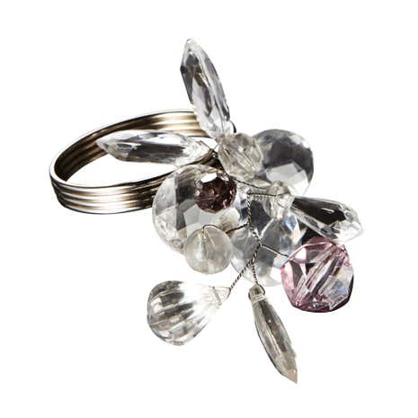 Flower Bead Napkin Ring