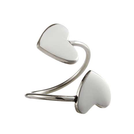 Silver Heart Napkin Ring