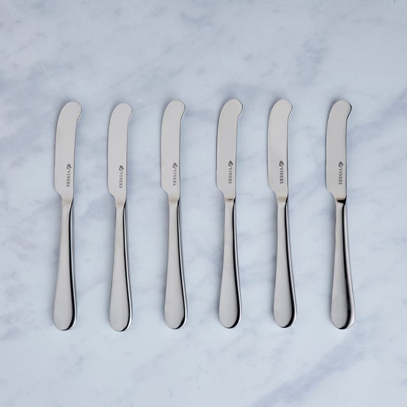 Viners Select 6 Pack Butter Knives
