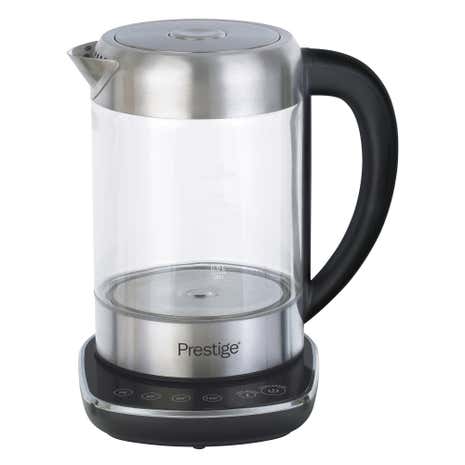 Prestige 1.5L Glass Jug Temperature Control Kettle