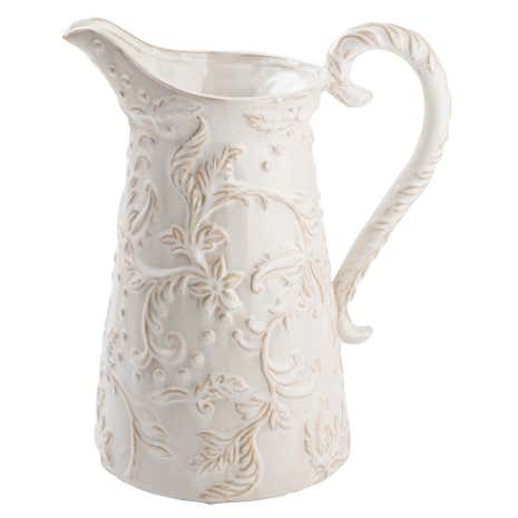 Dorma Cream Ceramic Glazed Jug