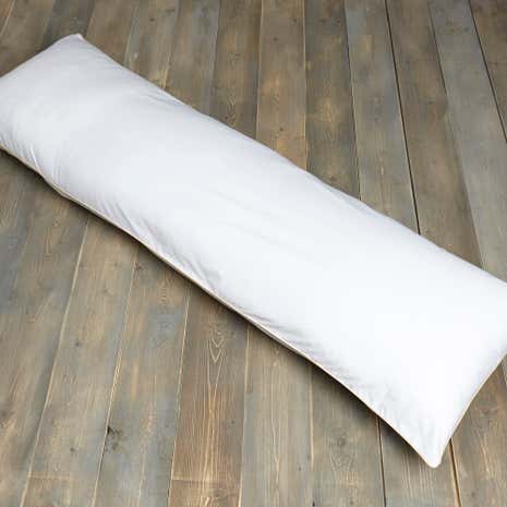 Dorma Cotton Sateen Bolster Pillow Protector