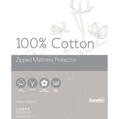 Cotton Zipped Mattress Protector