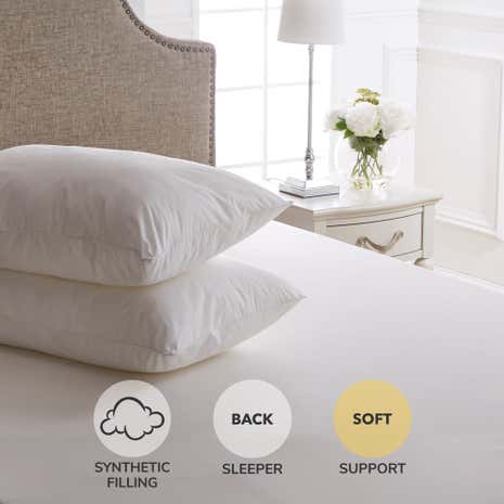 Dorma Sumptuous Down Like Pillow Pair