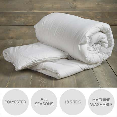 Fogarty Perfectly Washable 10.5 Tog Duvet