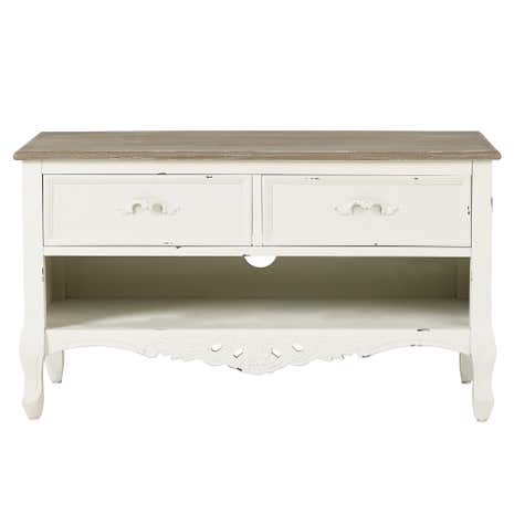 Camille Ivory TV Stand