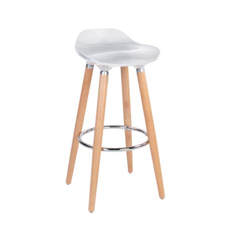 White Harry Bar Stool