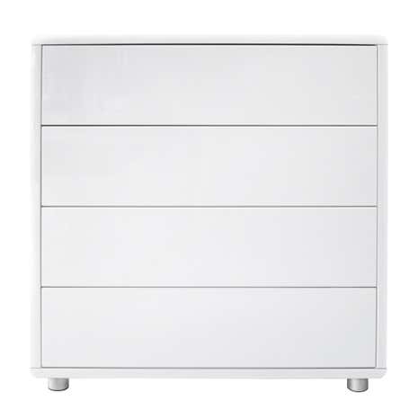 Soho White Gloss 4 Drawer Chest
