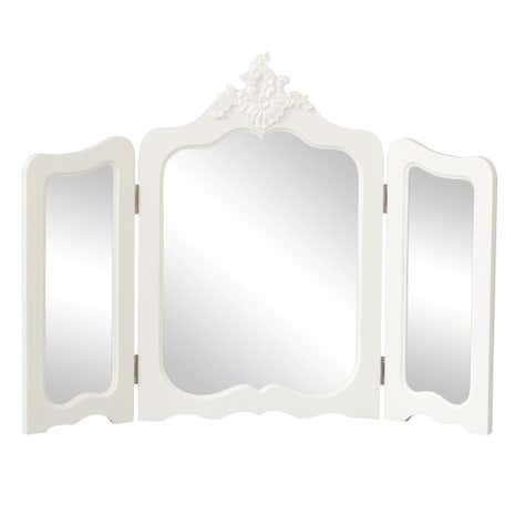 Toulouse White Vanity Mirror