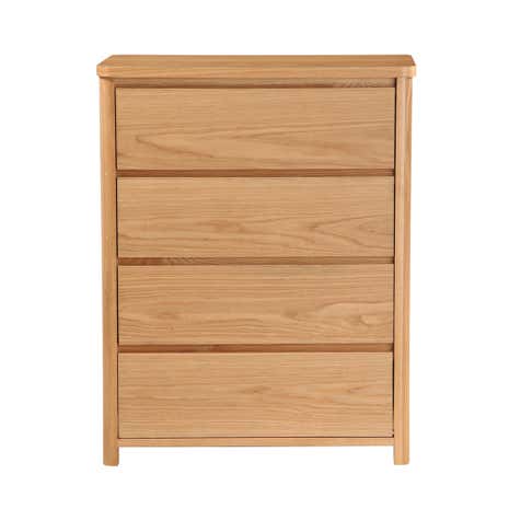 Jasper Oak 4 Drawer Chest