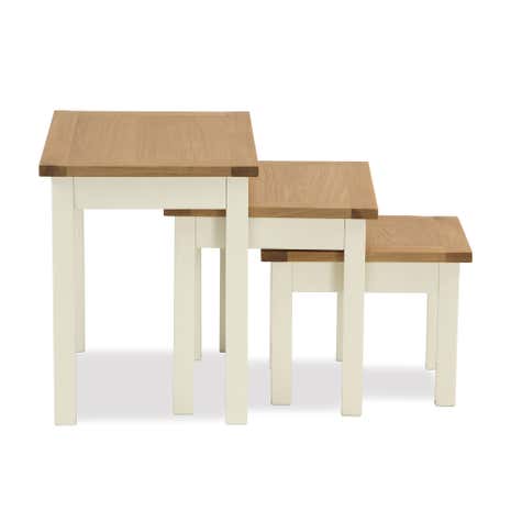 Sidmouth Cream Nest of Tables