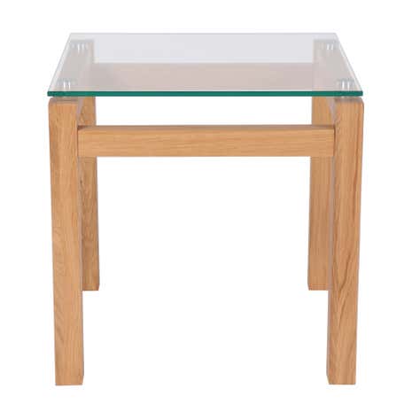 Dallas Oak Lamp Table