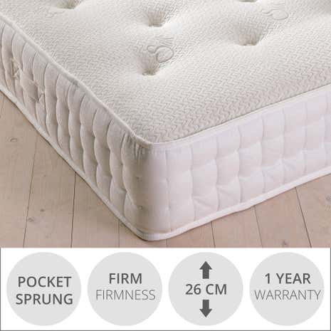 Waverley Pocket Silk Firm Mattress