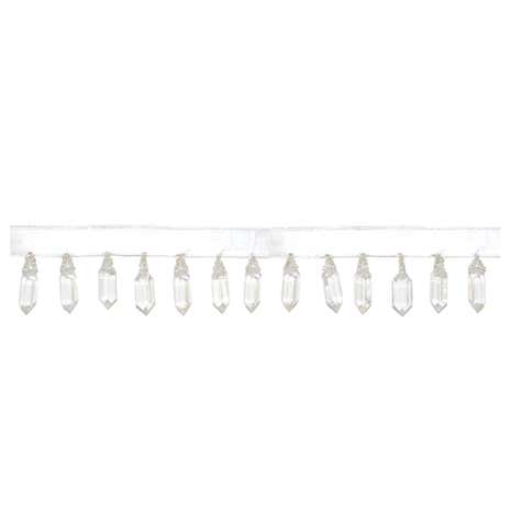 Faceted Bead Fringe