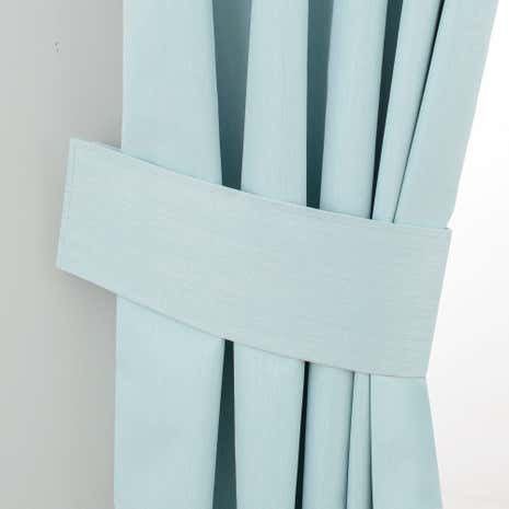 Solar Mint Curtain Tiebacks